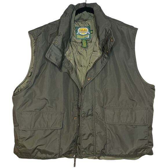 Cabela's Other - Cabelas Premium Goose Down Puffer Vest Mens 2XL Hunt Green THICK